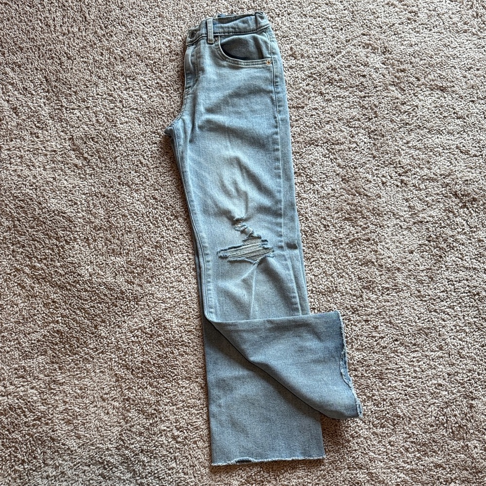 Levi's Kids Light Blue Jeans with Ripped Design